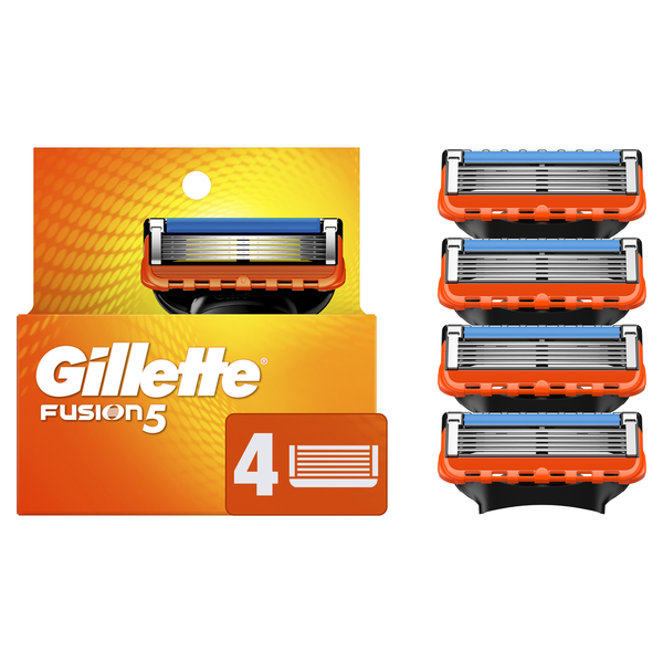 Shave Needs Gillette Fusion5 Razor Refills for Men, 4 Razor Blade Refills hero