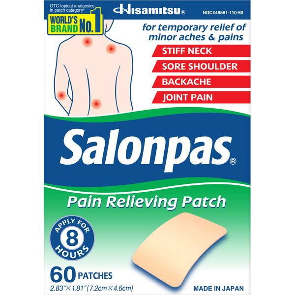 Muscles, Joints & Pain Relief Salonpas Pain Relieving Patch hero