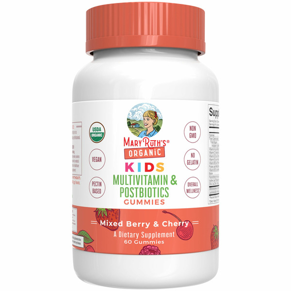 Children's Multivitamins Maryruth's Organic Kids Multivitamin & Postbiotics hero