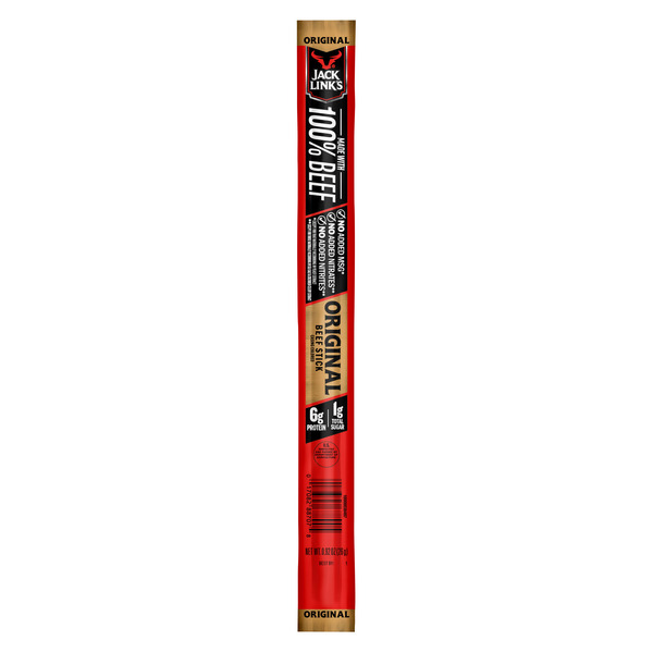 Popcorn & Jerky Jack Link's Beef Sticks, Original, Meat Snacks hero