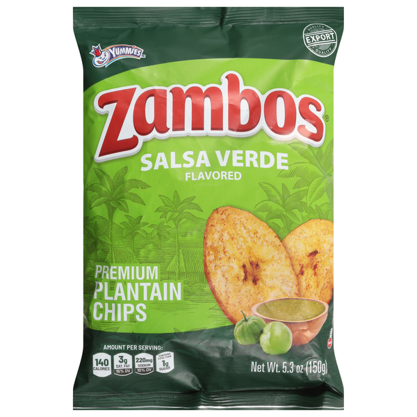 Chips & Pretzels Zambos Plaintain Chips hero