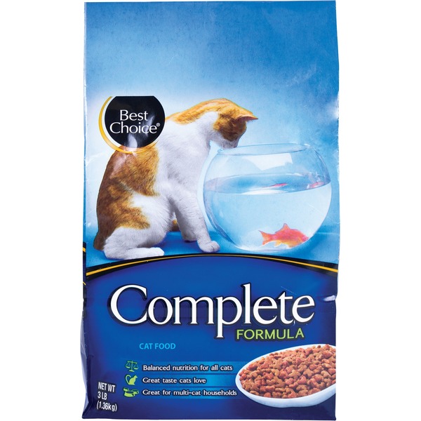 Cat Food & Care Best Choice Complete Formula For Adult Cats hero