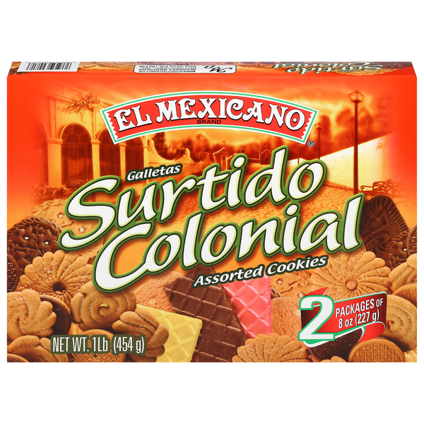 Latino Foods El Mexicano Assorted Cookies hero