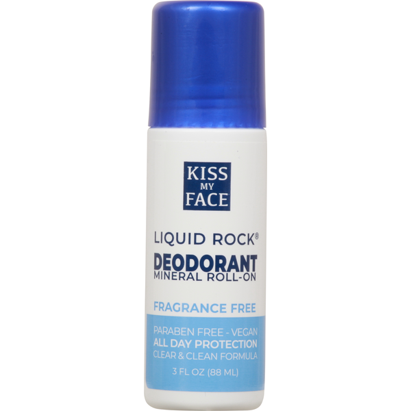 Deodorants Kiss My Face Deodorant, Mineral, Roll-On hero