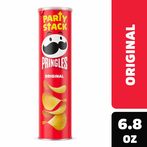 Pringles Potato Crisps Chips, Lunch Snacks, On-the-Go Snacks, Original hero