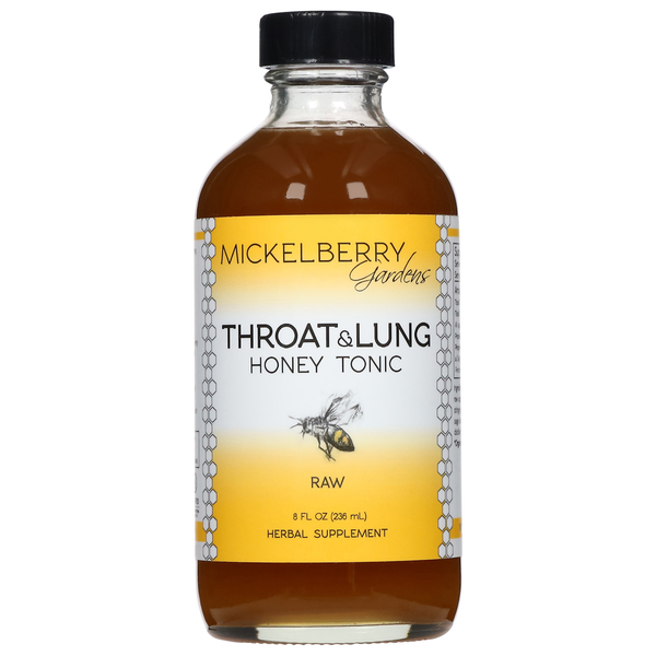 Sweeteners, Honey & Syrup Mickelberry Gardens Honey Tonic, Raw, Throat & Lung hero