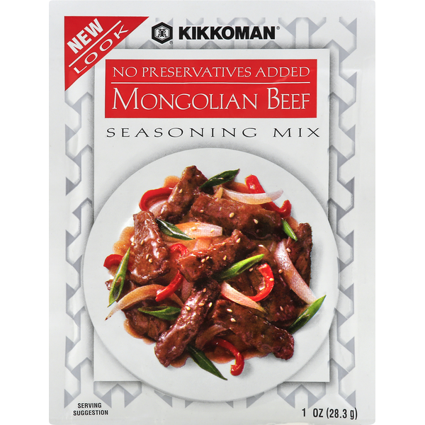 Kikkoman Seasoning Mix, Mongolian Beef hero