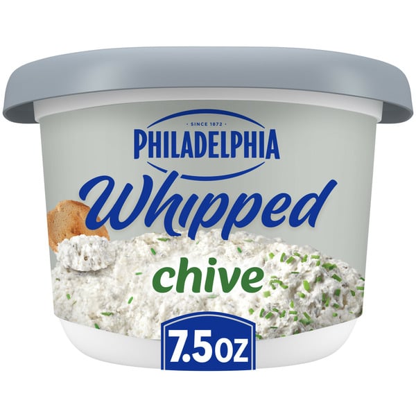 Cream Cheese Philadelphia Chive Whipped Cream Cheese Spread hero