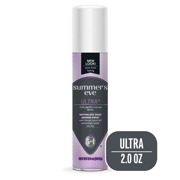 Feminine Care Summer's Eve Feminine Deodorant Freshening Spray, Ultra hero