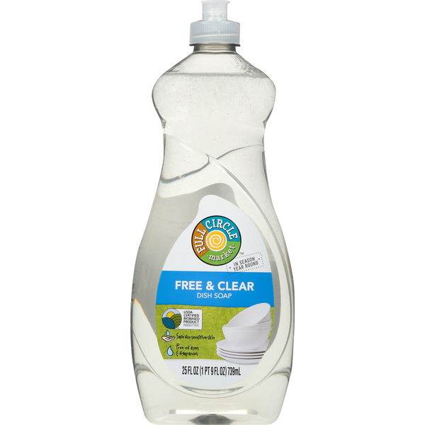 Laundry Full Circle Dish Soap, Free & Clear hero