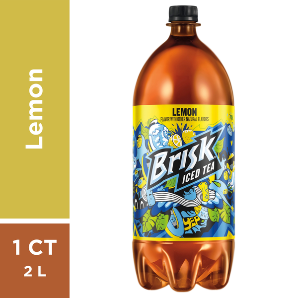 Tea Beverages Brisk Iced Tea, Lemon hero