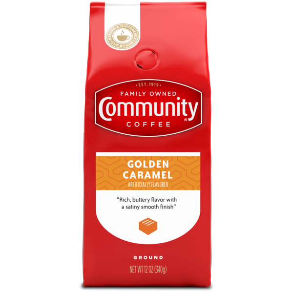 Coffee Community Coffee Golden Caramel Ground Coffee hero