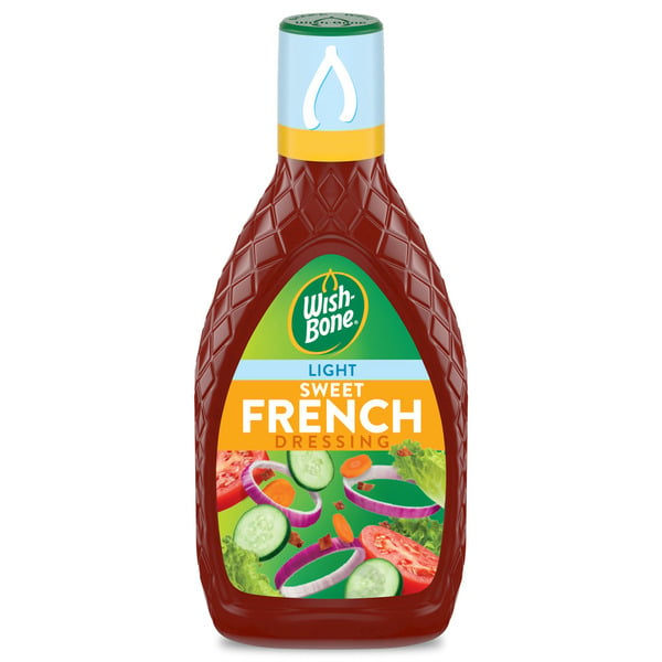 Salad Dressing & Toppings Wish-Bone Light Sweet French Salad Dressing hero