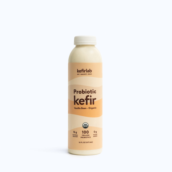 Kefir Lab Probiotic Kefir Vanilla Bean hero