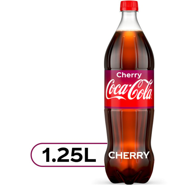 Soft Drinks Coca-Cola Cherry Bottle hero