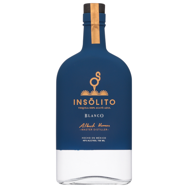 Liquor INSÓLITO Tequila, 100% Agave Azul, Blanco hero