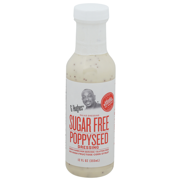 Salad Dressing & Toppings G Hughes Salad Dressing, Poppyseed, Sugar Free hero