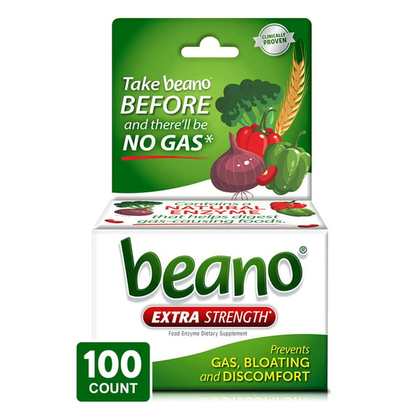 Digestion beano Gas Prevention & Digestive Enzyme Supplement Extra Strength hero