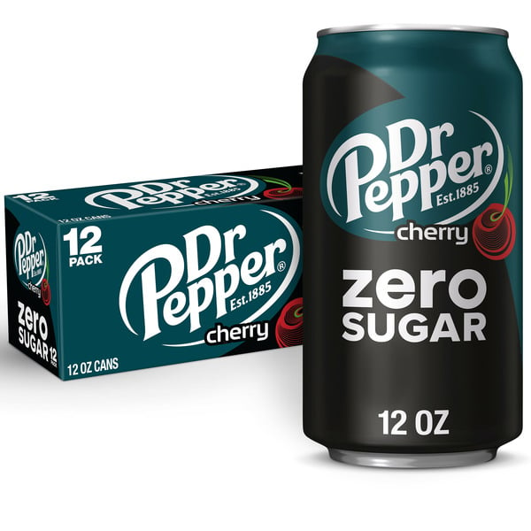 Soft Drinks Dr Pepper Zero Sugar Soda hero