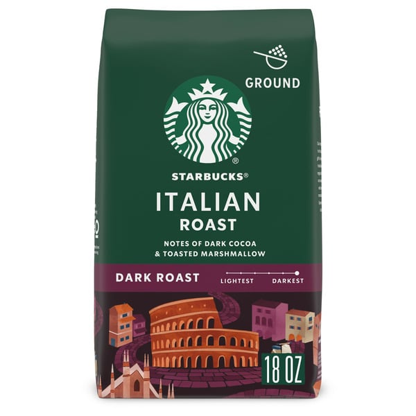 Coffee Starbucks Italian Dark Roast Ground Coffee hero