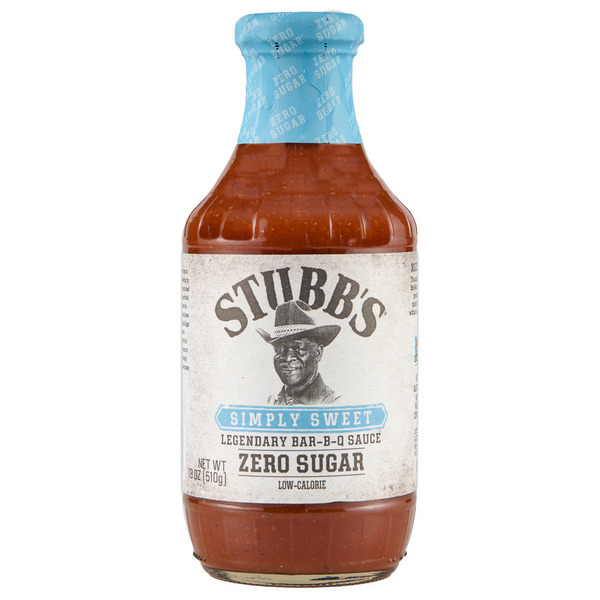 Condiments Stubb's® Simply Sweet Reduced Sugar BBQ Sauce hero