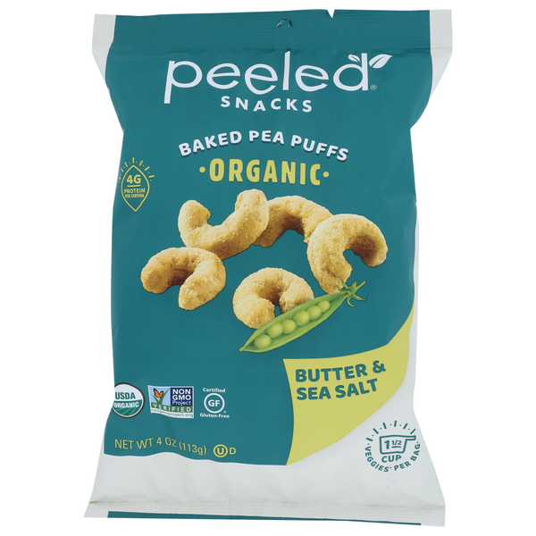 Fruit & Vegetable Snacks Peeled Snacks Pea Puff hero