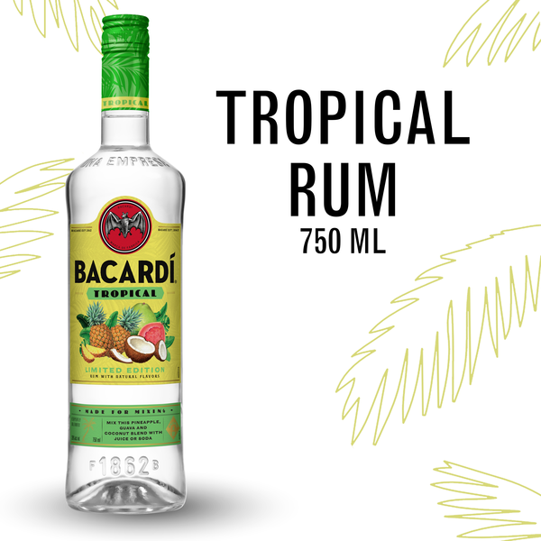 Liquor Bacardí® Tropical Rum, Gluten Free hero