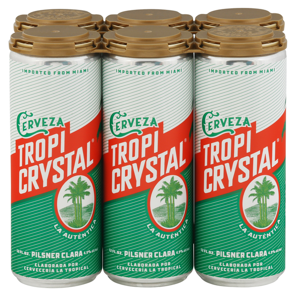 Tropi Crystal Beer, Pilsner, Clara hero