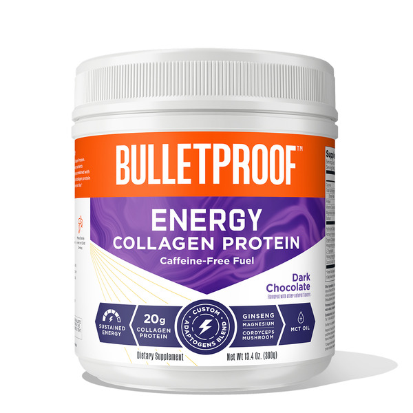 Energy & Sports Drinks Bulletproof Energy Collagen Protein, Dark Chocolate hero