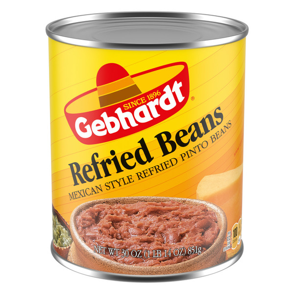 Canned Meals & Beans Gebhardt’s Mexican Style Refried Beans hero