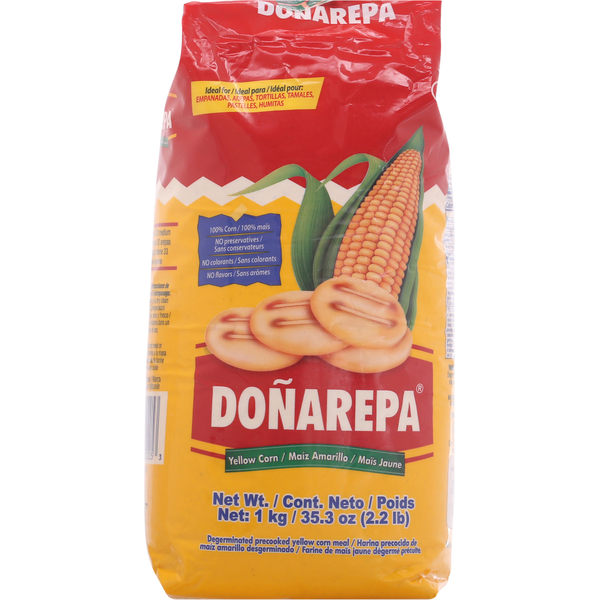 Baking & Supplies Doñarepa Corn, Yellow hero