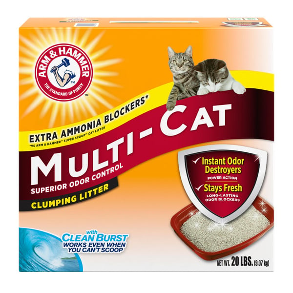 Cat Litter & Supplies Arm & Hammer Multi-Cat Clumping Litter hero