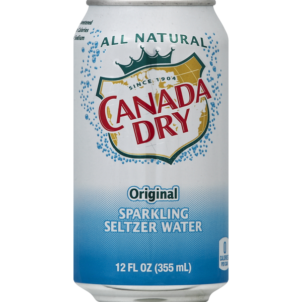 Water, Seltzer & Sparkling Water Canada Dry Sparkling Seltzer Water, Original hero