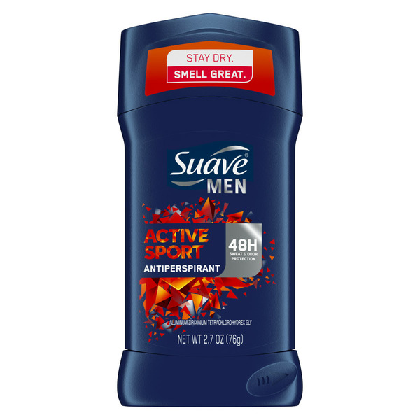 Deodorant Suave Antiperspirant Deodorant Active Sport hero