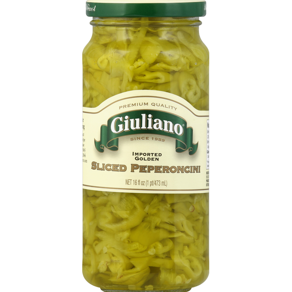 Pickled Goods & Olives Giuliano Peperoncini, Sliced hero