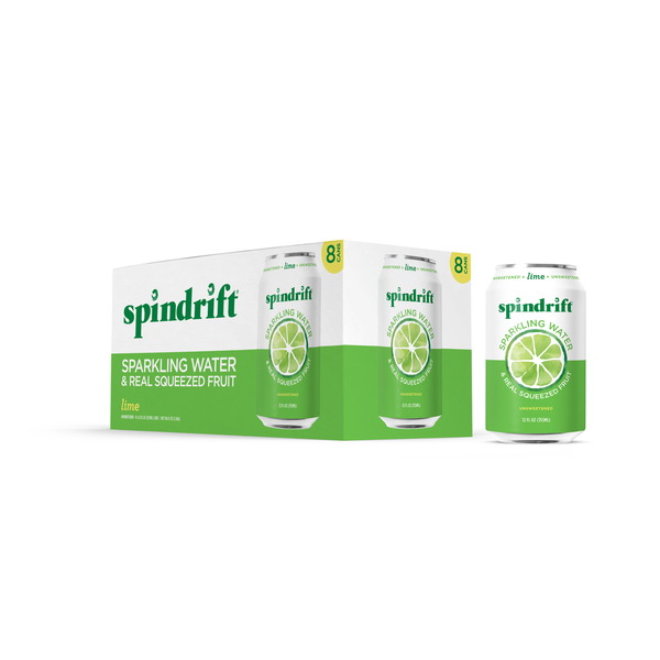 Water, Seltzer & Sparkling Water Spindrift Sparkling Water, Lime hero