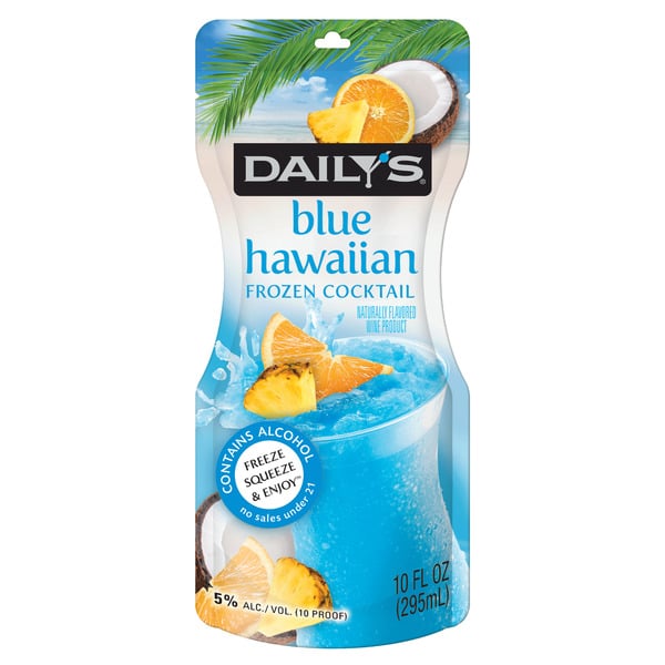 Cocktail Mixes Daily's Blue Hawaiian Ready To Drink hero