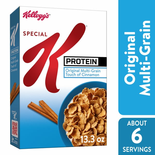 Cereal Kellogg’s Special K Breakfast Cereal, 10g Protein, 11 Vitamins and Minerals hero