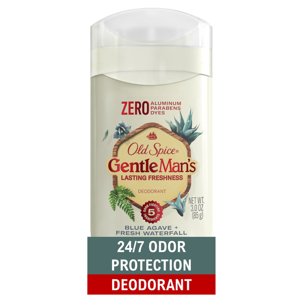 Old Spice GentleMan's Collection Deodorant, Blue Agave & Fresh Waterfall Scent hero