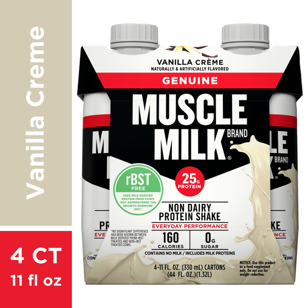 Protein & Meal Replacements MUSCLE MILK Vanilla Protein Shake hero