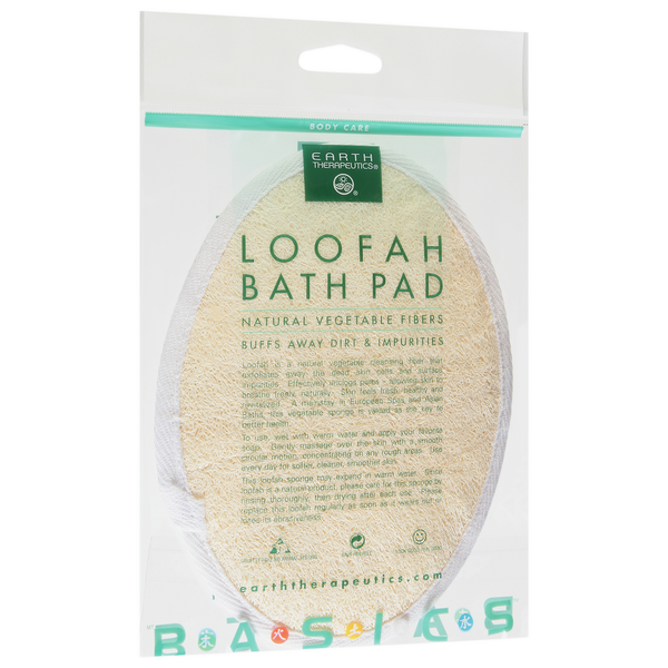 Body Lotions & Soap Earth Therapeutics Bath Pad, Loofah hero