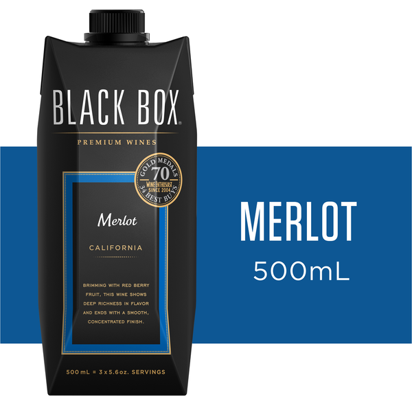 Red Wines Black Box Wines Merlot Red Wine Go Pack hero