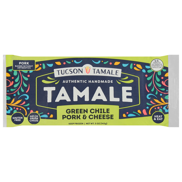 Prepared Meals Tucson Tamale Tamale, Green Chile Pork & Cheese hero