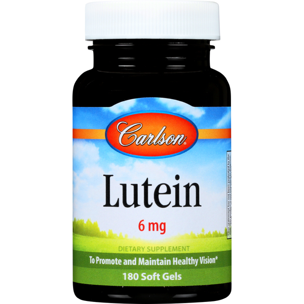 Supplement Combinations Carlson Lutein hero