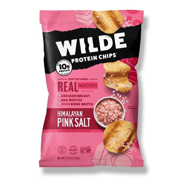 Chips & Pretzels Wilde Chips Protein Chips, Himalayan Pink Salt, Low-Carb, Gluten Free hero