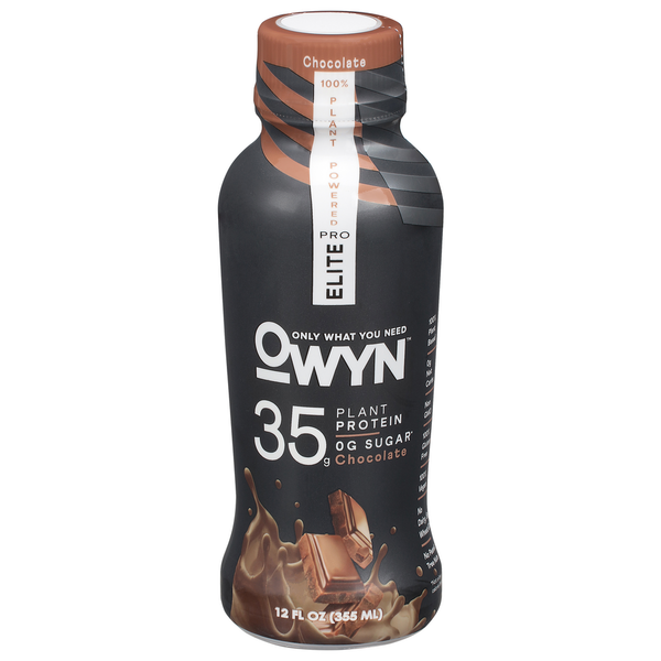 Energy & Sports Drinks OWYN Protein Shake, Chocolate hero