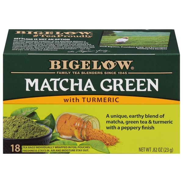 Tea (Loose, Bags and Pods) Bigelow Matcha Green Tea, Tea Bags hero