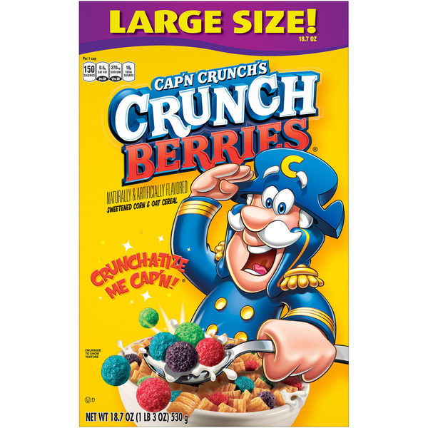 Cereal Cap'N Crunch Berry Cereal hero