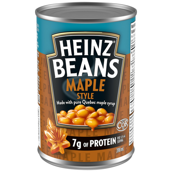 Canned Meals & Beans Heinz Maple Style Beans with Pure Quebec Maple Syrup hero