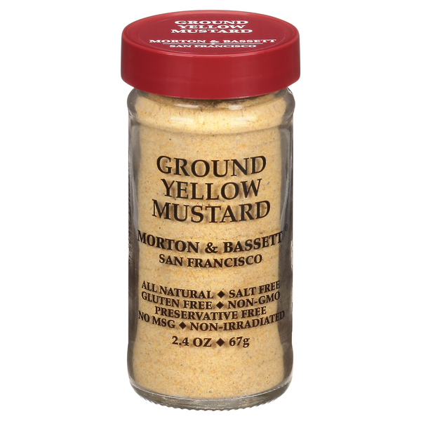 Condiments Morton & Bassett Spices Yellow Mustard, Ground hero